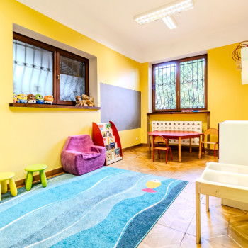 Wnętrze sali edukacyjnej